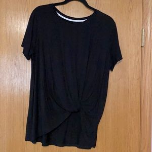 New Jackson Rowe Knotty Tee in black. Size Large